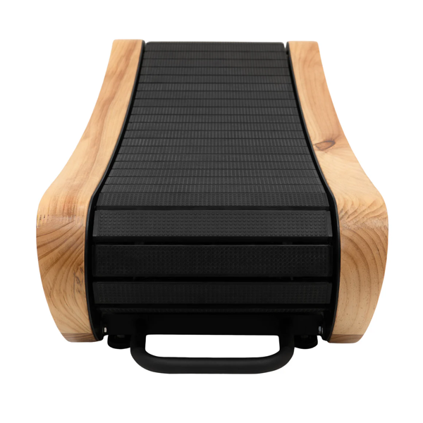 Body Revolution Curved Treadmill – Light Oak