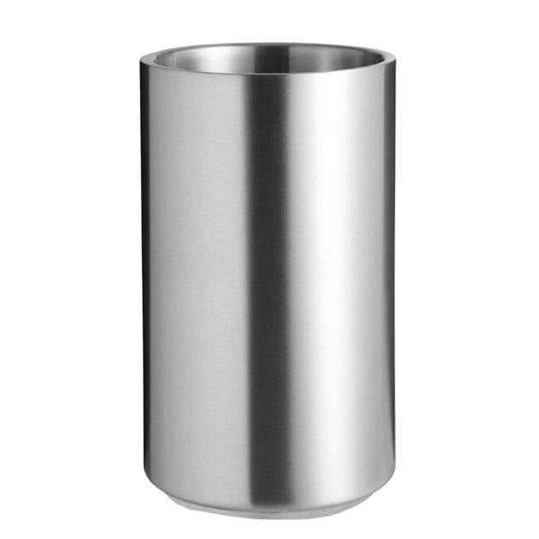 MidOcean Coolio Stainless Steel Bottle Cooler - Matt Silver - 