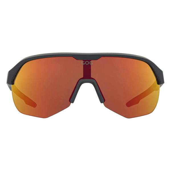GOG Eyewear Elektra Polarised UV400 Lifestyle Sunglasses with Mirror Metal-Accent Frame