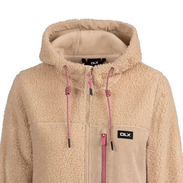 Trespass Womens/Ladies Jowita DLX Fleece Jacket - Soft Stone - 