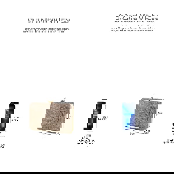 Kitise Luxury Pleated Style Clutch Evening Bag