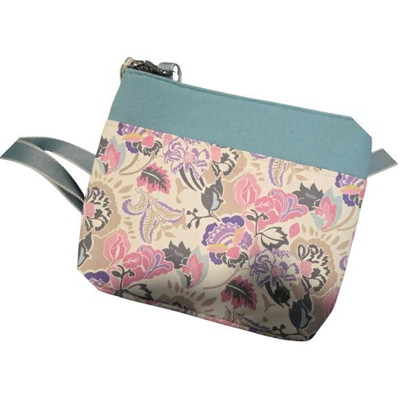 Earth Squared Jacobean Canvas Messenger bag