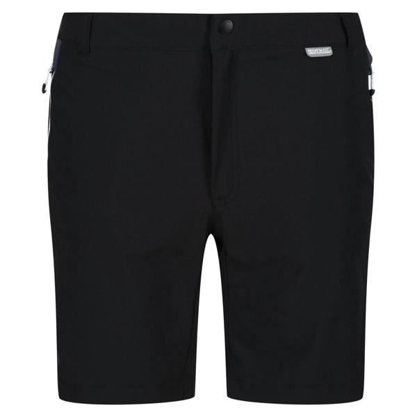 Regatta Mens Mountain II Shorts - Black/India Grey - 