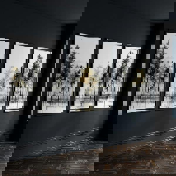 Modern Living Room Wall Art | Set of 3 Asian Inspired Wall art Prints