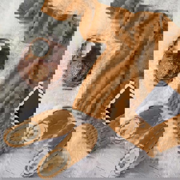 VIVA Womens Flexible Anti-Slip Sole Memory Foam Slip-On Slippers