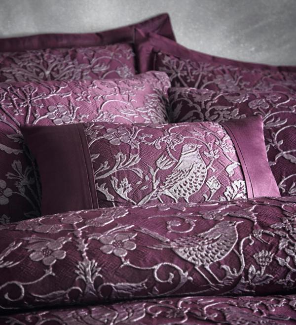 Oak Tree Plum Filled Cushion