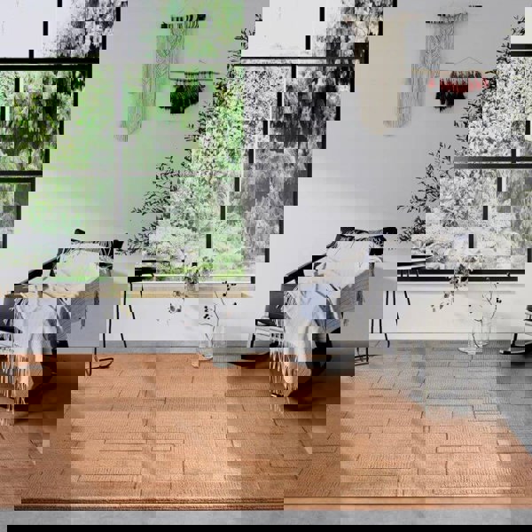 The Rugs Hand-Woven Abstract Design Wool Rug