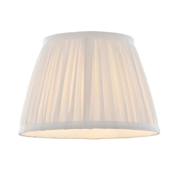 Pagazzi Lighting Junia Off White 25Cm Pleated Shade