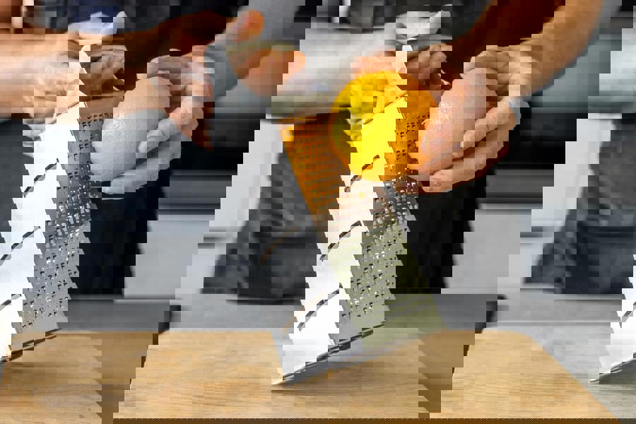 MasterClass Etched Stainless Steel Four Sided Box Grater