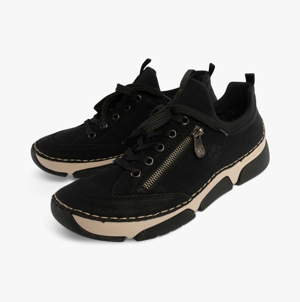 Rieker 45973-00 Womens Shoes Black