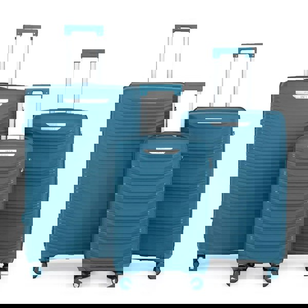 Infinity Luggage Hard Shell Suitcase Travel Set Durable Polypropylene Luggage