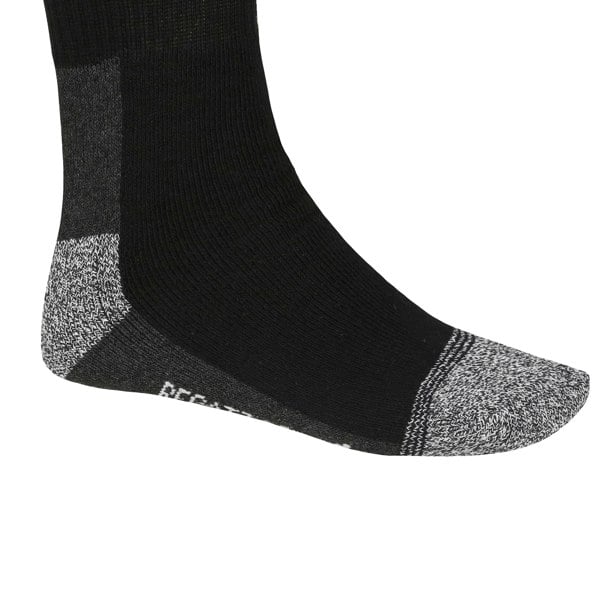 Regatta Men's Boot Socks (Pack of 5) - Black