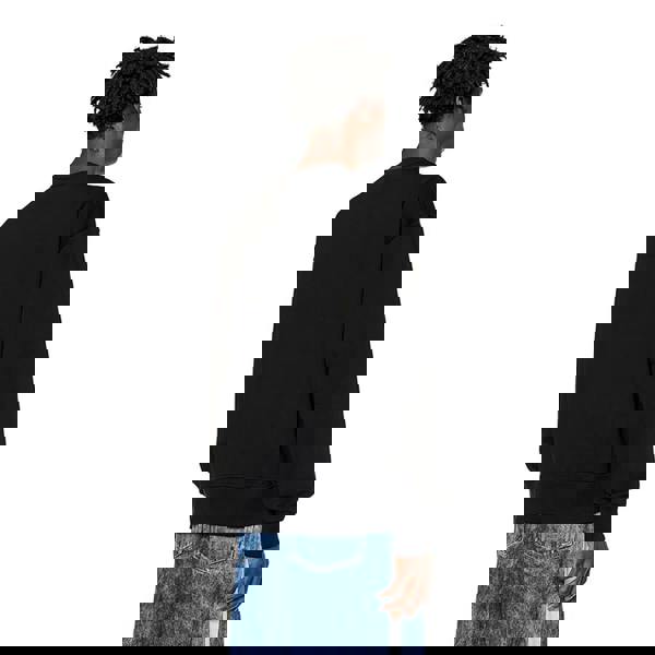 Diesel Unisex Adult Distorted Logo Sweatshirt - Black - 