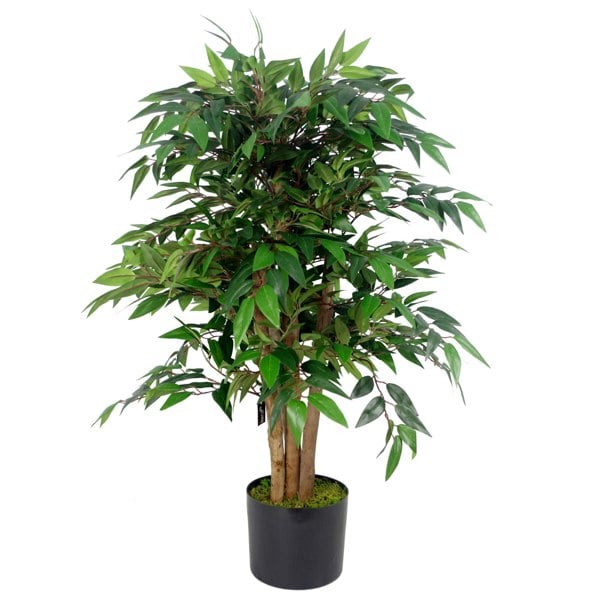 Leaf 90cm Luxury Smilax Sarsaparilla Artificial Ficus Tree - Premium Range