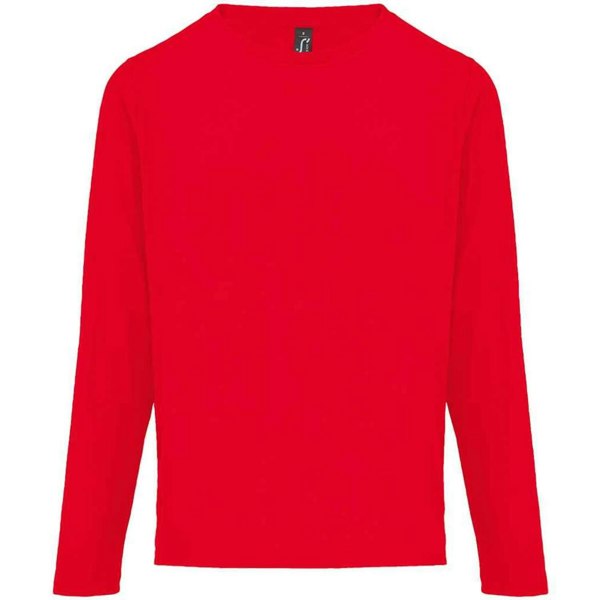 SOLS Womens/Ladies Monarch Long-Sleeved T-Shirt - Red