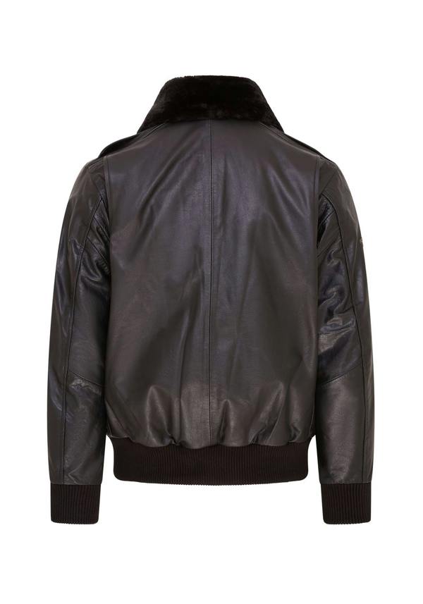 Infinity Leather Mens Leather US Air Force Bomber Jacket- Lieksa