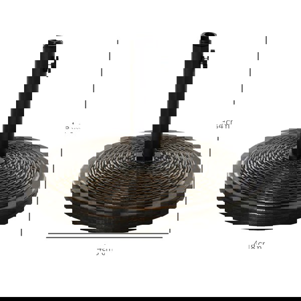 Center Pole Umbrella Base