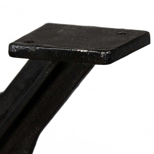 Berkfield Dining Table Legs 2 pcs O-Frame Cast Iron