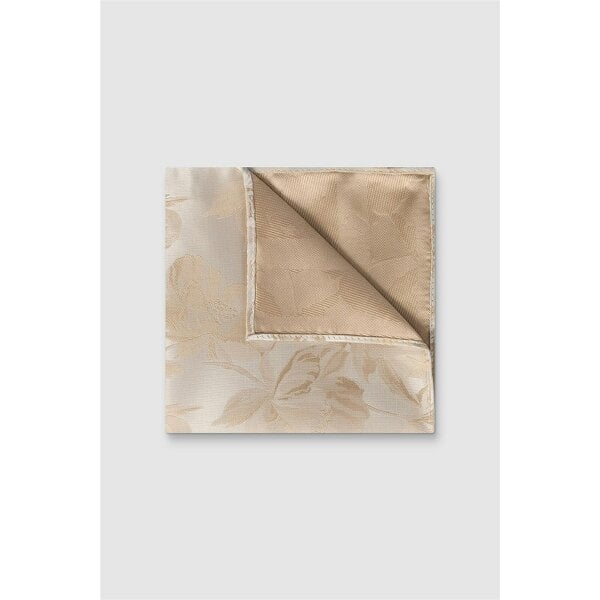 Antique Rogue Gold Floral Pocket Square