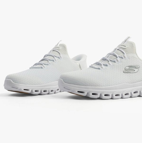 Skechers GLIDE-STEP - NOXUS Mens Trainers White