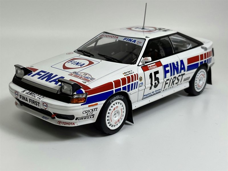 Triple9 Toyota Celica #15 Tour De Corse 1991 1:18 Scale Triple 9 1800200