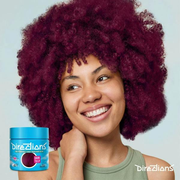 Directions 4 x La Riche Directions Semi-Permanent Hair Color 100ml Tubs - Dark Tulip