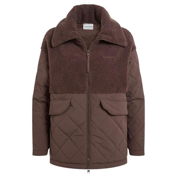 Craghoppers Womens/Ladies Fairfield Hybrid Jacket - Dark Truffle - 