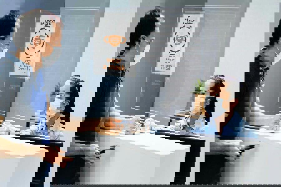 Durable Static Cling UV Info Pocket Signage for Glass | 5 Pack | A4 Grey