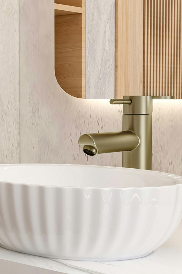 Living and Home Stainless Steel Sink Tap with Single Lever for Washroom and Bathroom