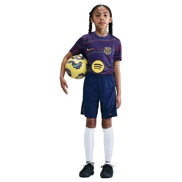Nike Childrens/Kids Strike Football Shorts - Blue/Orange - 