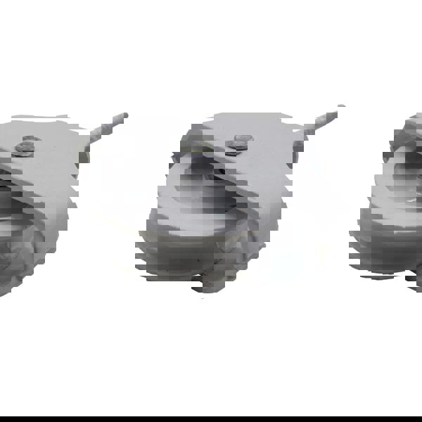 Single Line Screw In Pulley Wheel White (Washing Clothes Airer Indoor Drying Creel Kit)