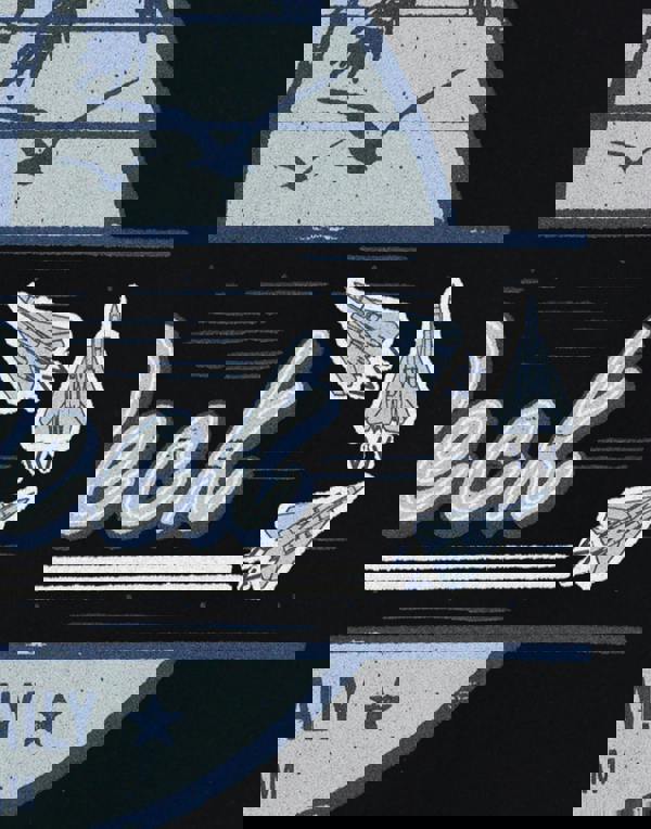 Top Gun: Maverick Mens Black Hard Deck Bar Sign Short Sleeved T-Shirt