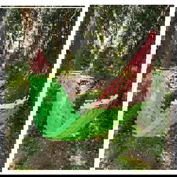 Leaper Outdoor Ice Silk Mesh Swing Hammock