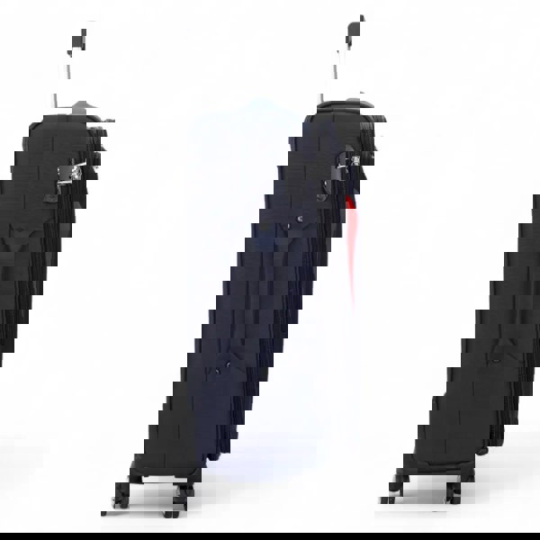 Infinity Luggage Lightweight Expandable Luggage Softshell 8 Weel Suitcase Set