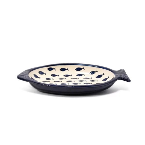FSBF41 SS - Fish shaped serving Dish 41cm White Fish