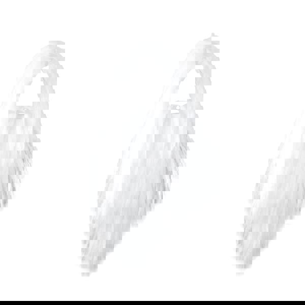 Bristol Novelty Mens Long Wizard Wig And Beard - Grey - 