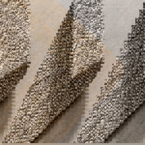 Handwoven Jute Brown Rug – Natural Colour