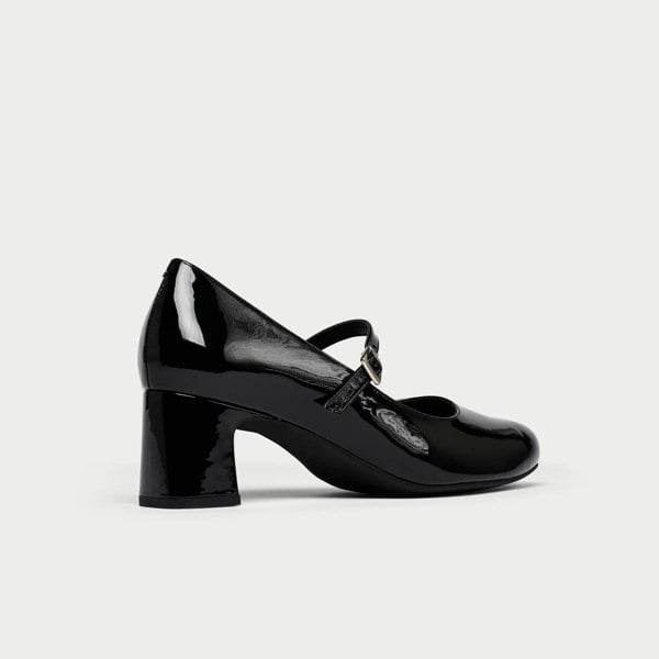 Calla Helena Shoes - Black Patent Leather