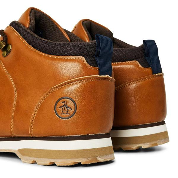 Original Penguin Mens Hiking Boots - Tan - 