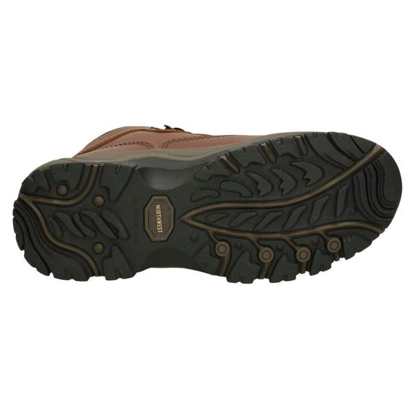 Northwest Territory Ladies Northwest Territory Leather Hiking Walking Waterproof Ankle Boots Peak