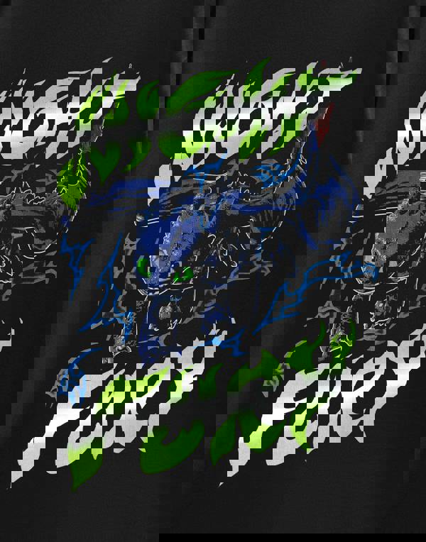 How to Train Your Dragon Mens Black Night Fury Short Sleeved T-Shirt