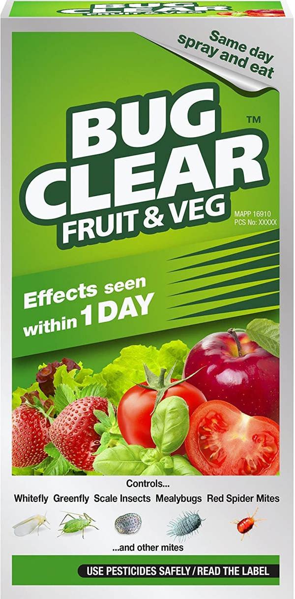 BugClear Fruit and Veg Insecticide 250ml Concentrate
