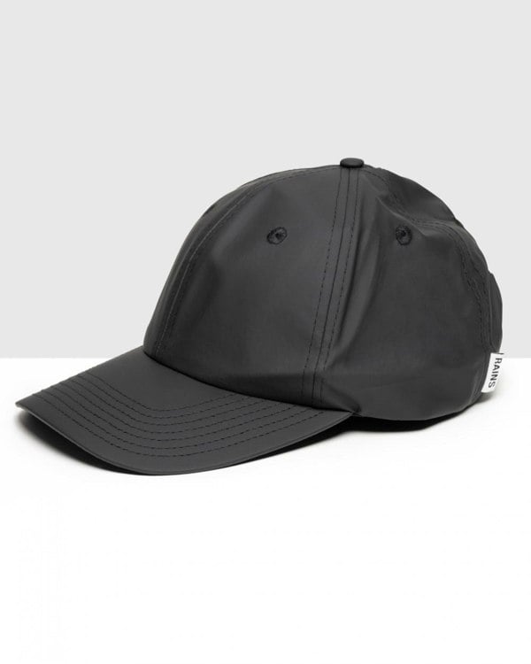 Rains Waterproof Six Panel Cap - 01 Black