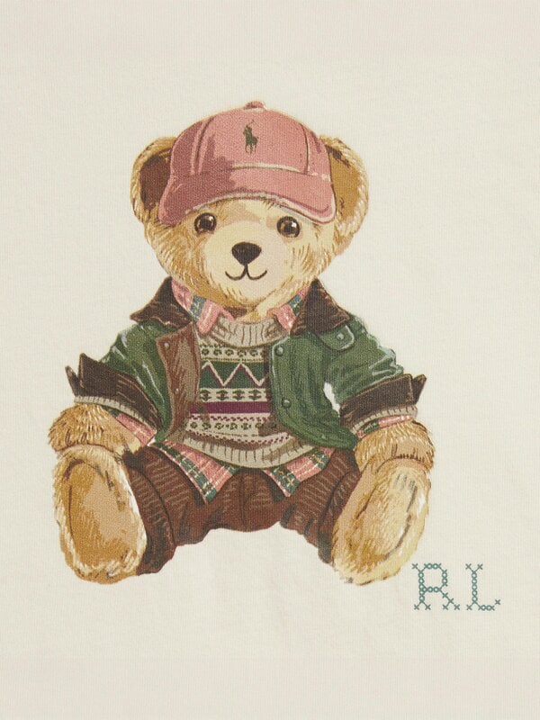 Ralph Lauren Kids Ralph Lauren Baby Boys Polo Bear Tracksuit in Brown