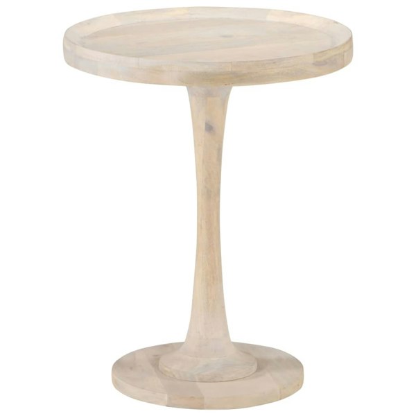 Berkfield Side Table �_�”�_60x75 cm Solid Mango Wood