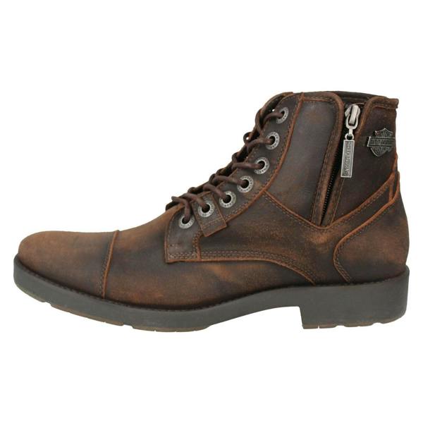 Harley Davidson Mens Harley Davidson Lace Up Ankle Boots Maine