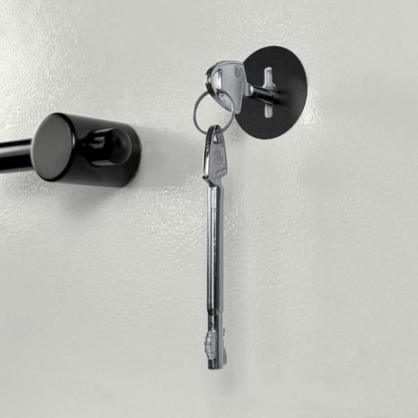 Phoenix Safe Phoenix Fortress SS1453K Security Safe in Scratch-resistant White Paint with Double-Bitted Key Lock