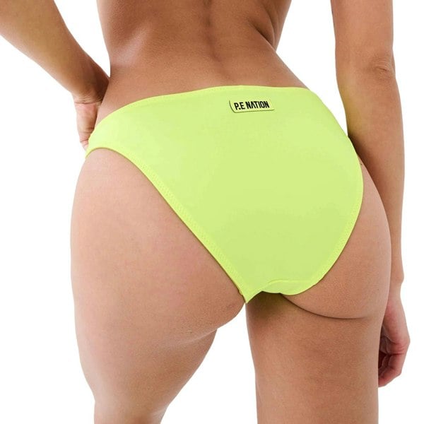 PE Nation Spring Tide Bikni Bottom in Grey