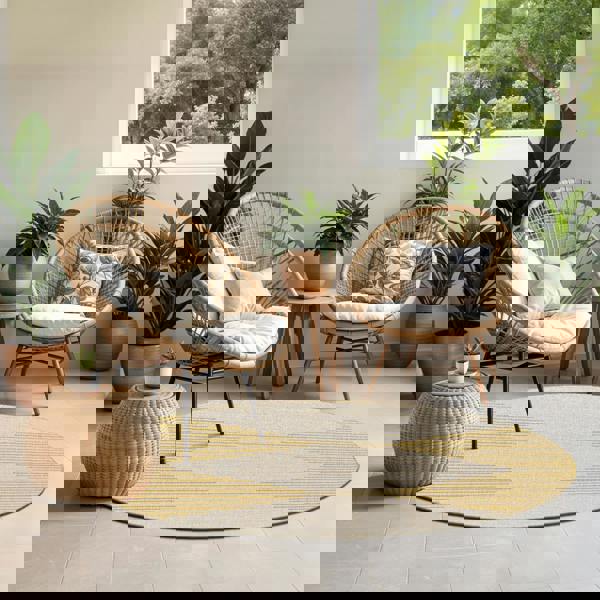 Livabliss Eagean-Global Yellow Ivory Off-White In- & Outdoor Rug