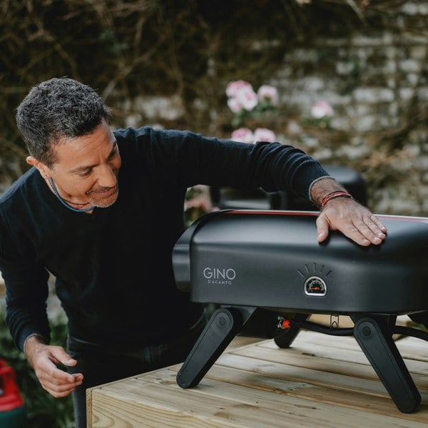 Gino D'Acampo Wooden Pizza Oven Table